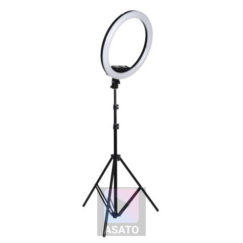 Lampa pierścieniowa LED 80W ze statywem 220 cm do telefonu LED Kosmetyczna