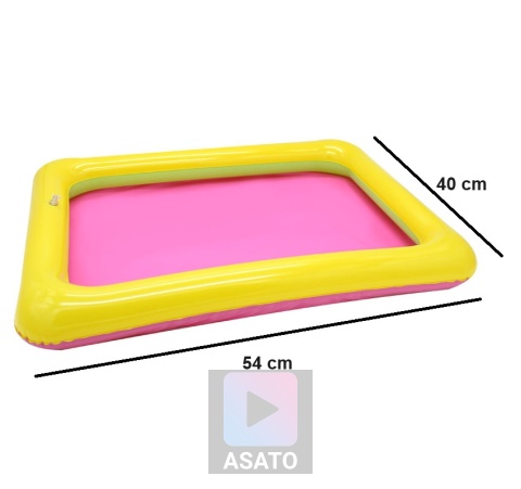 Piasek Kinetyczny 3 kg dla Dzieci – Zestaw z Basenem, Foremkami i Zabawkami ASATO®