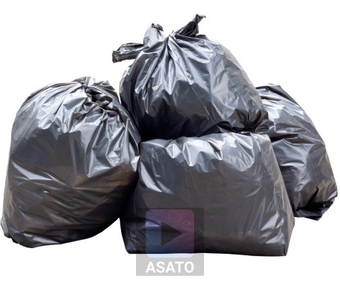 WORKI NA ŚMIECI 50 SZTUK SUPER MOCNE CZARNE 60L (5x10)