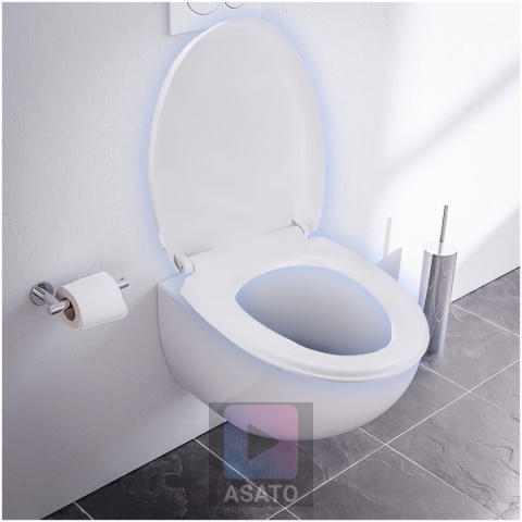 Deska Sedesowa Wolnoopadająca 0041-1 WC Twarda Wypinana Uniwersalna Mocna Klozetowa