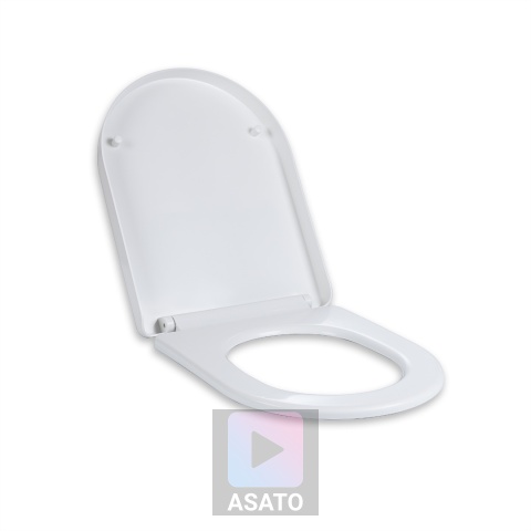 Deska Sedesowa Wolnoopadająca 0041-2 WC Twarda Wypinana Uniwersalna Mocna Klozetowa