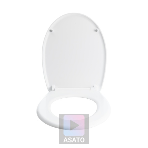 Deska Sedesowa Wolnoopadająca 148 Duroplast Uniwersalna Klapa WC Twarda