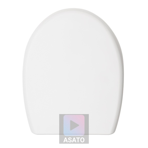 Deska Sedesowa Wolnoopadająca 148 Duroplast Uniwersalna Klapa WC Twarda