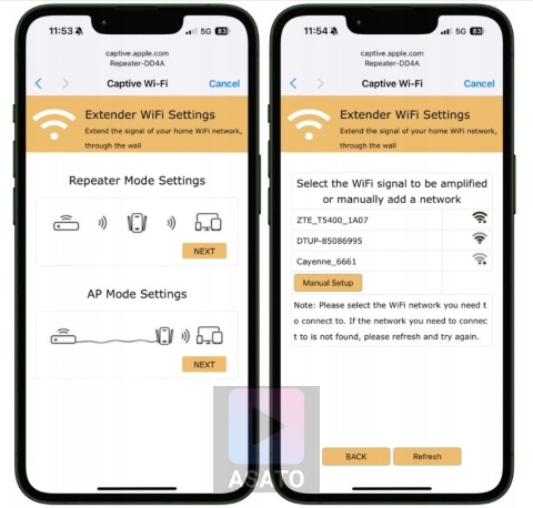 Mocny Wzmacniacz Sygnału WiFi do Domu Biura 300Mbps Wi-Fi