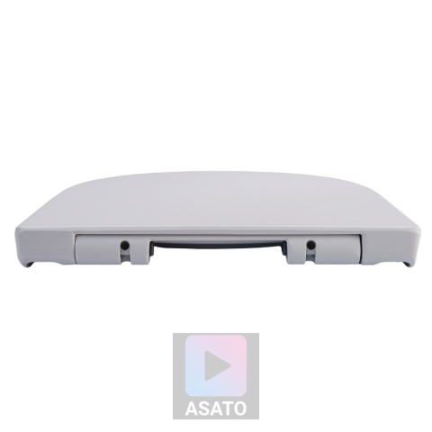 Deska Sedesowa Wolnoopadająca 113 ASATO® Biała Duroplast Antybakteryjna - Uniwersalna 46x36,5cm