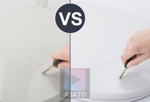 Deska Sedesowa Wolnoopadająca 148 Duroplast Uniwersalna Klapa WC Twarda