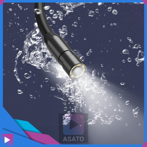 Kamera Endoskop Inspekcyjna ASATO® - 640x480 5m IP67 - Średnica 5mm 6 LED USB/USB-C