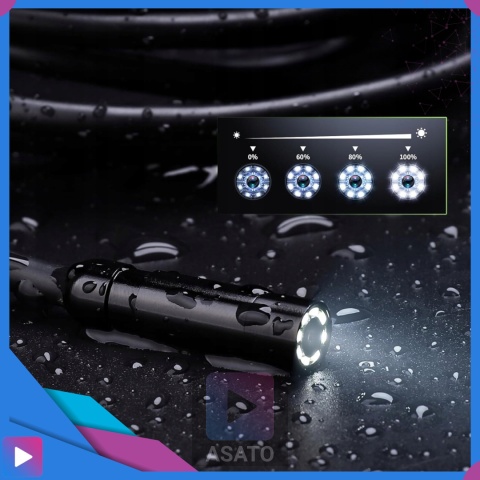 Kamera Endoskop Inspekcyjna ASATO® - 640x480 5m IP67 - Średnica 5mm 6 LED USB/USB-C