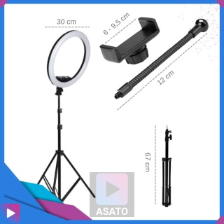 Lampa pierścieniowa LED 80W ze statywem 220 cm do telefonu LED Kosmetyczna