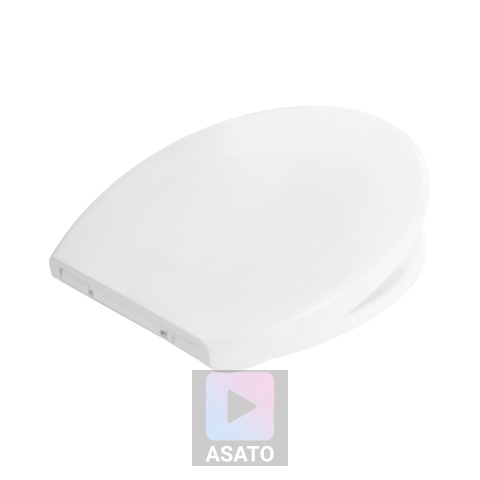 Deska Sedesowa Wolnoopadająca 126 Duroplast Uniwersalna Klapa WC Twarda