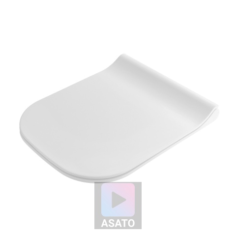 Deska Sedesowa Wolnoopadająca 158 Duroplast Uniwersalna Klapa WC Twarda