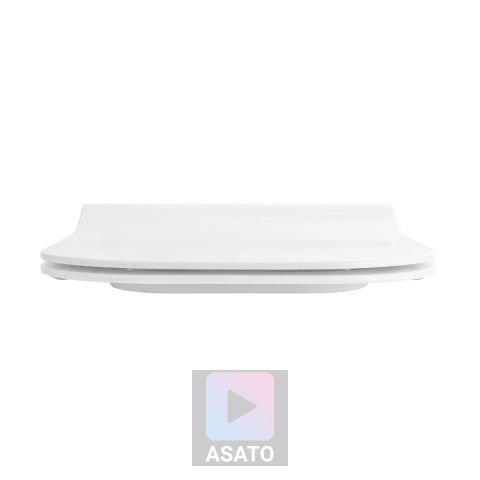 Deska Sedesowa Wolnoopadająca 158 Duroplast Uniwersalna Klapa WC Twarda