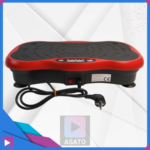 Platforma Wibracyjna z Linkami Oporowymi Bluetooth Pilot 99 Poziomów Trening Całego Ciała ASATO®