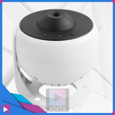 Projektor Gwiazd Kosmosu Planetarium LED 12w1 Lampka Nocna Obrót 360° dla Dzieci i Dorosłych ASATO®