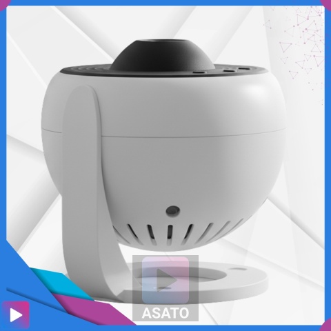 Projektor Gwiazd Kosmosu Planetarium LED 12w1 Lampka Nocna Obrót 360° dla Dzieci i Dorosłych ASATO®