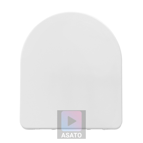 Deska Sedesowa Wolnoopadająca 1046 Biała Duroplast Uniwersalna Klapa WC Twarda
