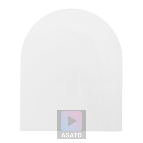 Deska Sedesowa Wolnoopadająca 163 Duroplast Uniwersalna Klapa WC Twarda