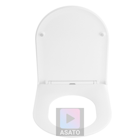 Deska Sedesowa Wolnoopadająca 163 Duroplast Uniwersalna Klapa WC Twarda