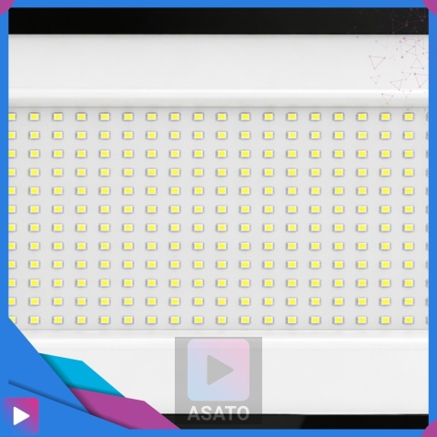 Halogen Naświetlacz LED 100W IP66 4000K ASATO® Zewnętrzny Lampa Robocza Na Elewację Garaż Warsztat