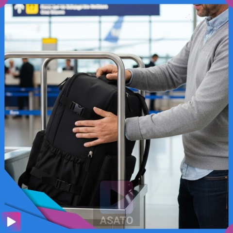 Plecak Do Samolotu Ryanair Wizzair Kabinowy SMART Bag AIR 40x30x20cm