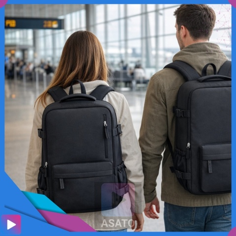 Plecak Do Samolotu Ryanair Wizzair Kabinowy SMART Bag AIR 40x30x20cm