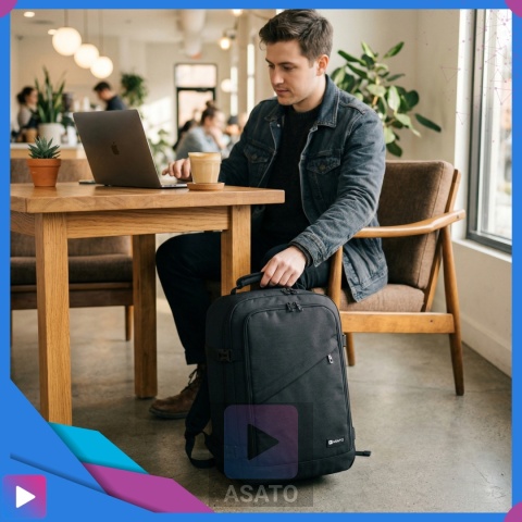 Plecak Podróżny Do Samolotu Turystyczny Podręczny WIZZAIR RYANAIR 40x25x20