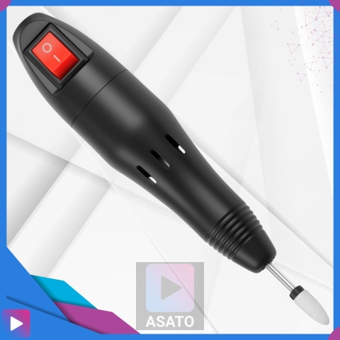Frezarka do Paznokci 12W Twist&Lock Zestaw Frezów Manicure Pedicure ASATO®