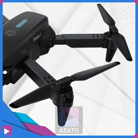Dron z Kamerą 2 Baterie Zasięg 300m Aplikacja Walizka 1 Kamera ASATO®