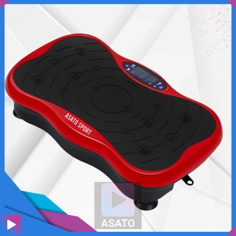 Platforma Wibracyjna z Linkami Oporowymi Bluetooth Pilot 99 Poziomów Trening Całego Ciała ASATO®