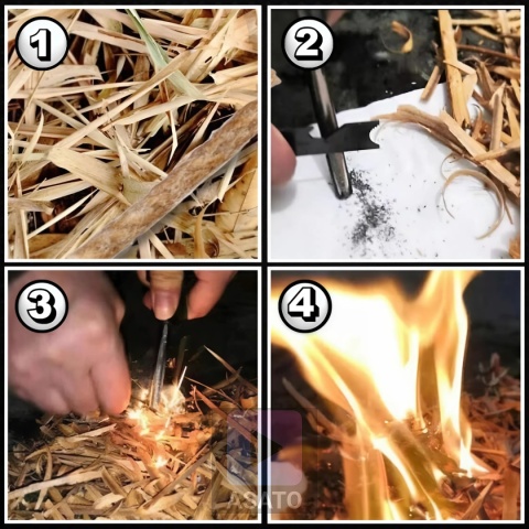 Wojskowy zestaw survivalowy niezbędnik do przeżycia survival 30w1 multitool