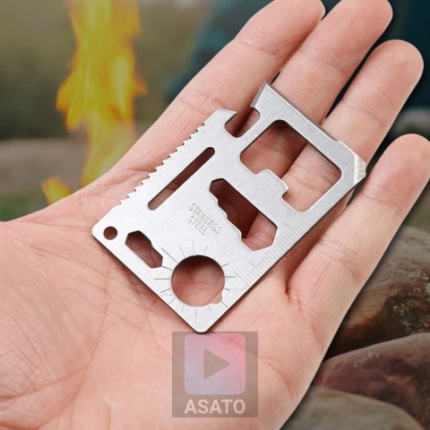 Wojskowy zestaw survivalowy niezbędnik do przeżycia survival 30w1 multitool