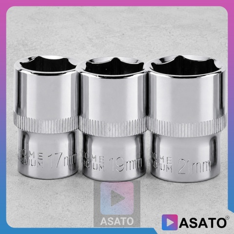 Klucz Dynamometryczny do Kół ASATO® 1/2" 28-210Nm 3 Nasadki Przedłużka Walizka Blokada Momentu ASATO®