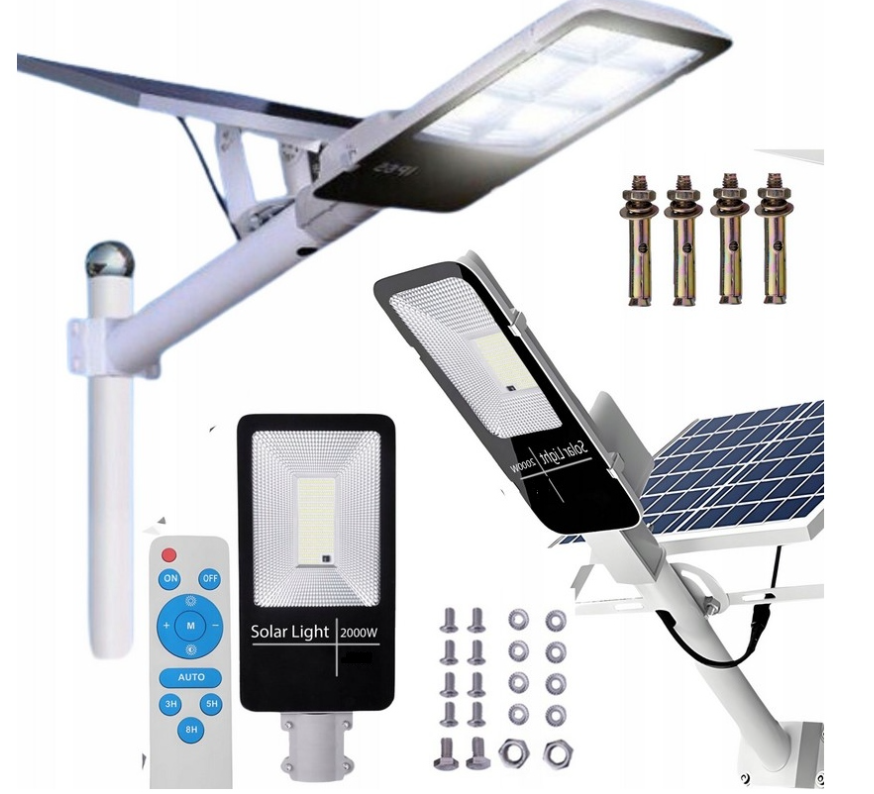 Lampa Uliczna Solarna 2000W – czy warto kupić?